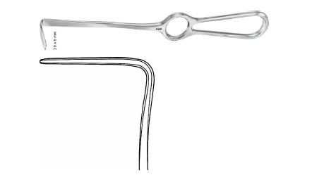 КОЛІН. РЕТРАКТОР ВІДКРИТ. 38X9MM 225MM